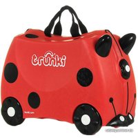 Чемодан-спиннер Trunki Божья коровка (красный)