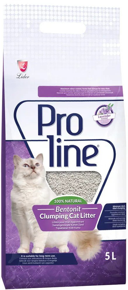 

Наполнитель для туалета Proline Lavender с ароматом лаванды 5 л