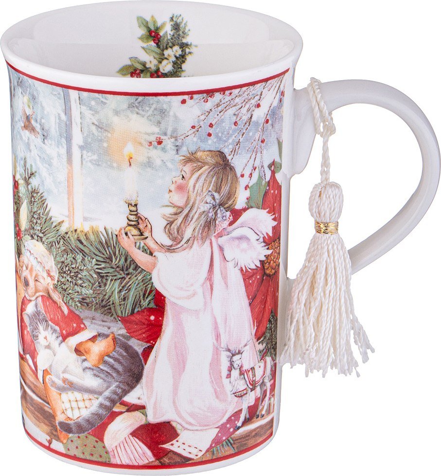 

Кружка Lefard Christmas Пуансеттия 417-101