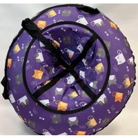 Тюбинг Emi Filini Design Lux 90 см (котята, фиолетовый)