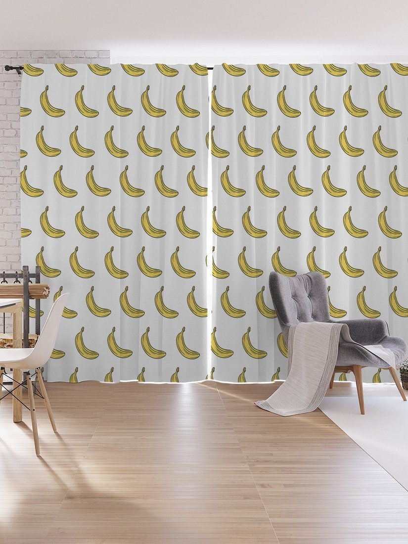 

Комплект штор JoyArty Банановые ряды p_69389 (145x265)