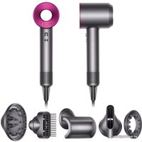 Фен Dyson HD07 Supersonic (с переходником на евровилку, фуксия)