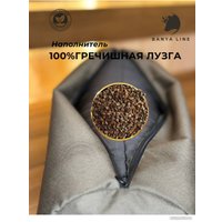 Валик под ноги Banya Line Валик под ноги для парения в бане (гречиха, хаки)