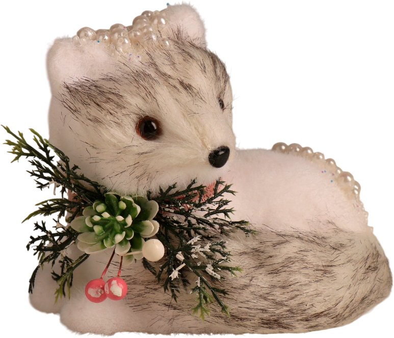 

Статуэтка Sima-Land Белая лисичка в бусинках 10325949