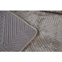 Набор текстиля для спальни Sofi De MarkO Патрисия 160x220 Пок-П-160x220б1 (бежевый 1)