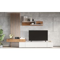 Стенка Империал Риана 2.5 м (вотан/белый)