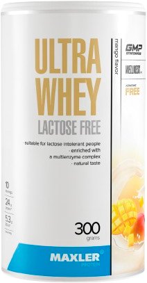 

Протеин сывороточный (концентрат) Maxler Whey Lactose Free (кокос, 300г)