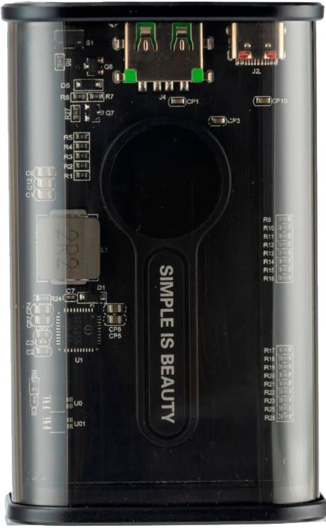 

Внешний аккумулятор XO PB306 10000mAh Lightning (черный)