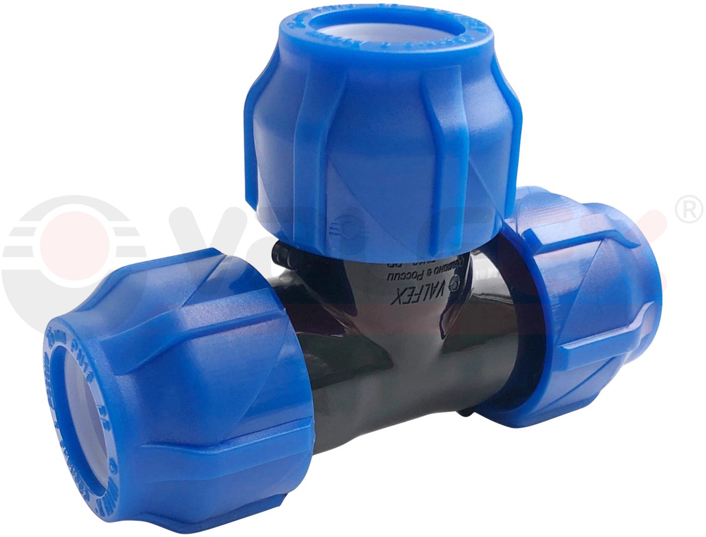 

Фитинг Valfex Тройник компрессионный 63x63x63 1210012636363