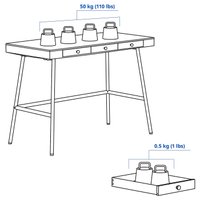 Стол Ikea Lillasen 90278277