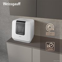 Настольная посудомоечная машина Weissgauff TDW 4037 D