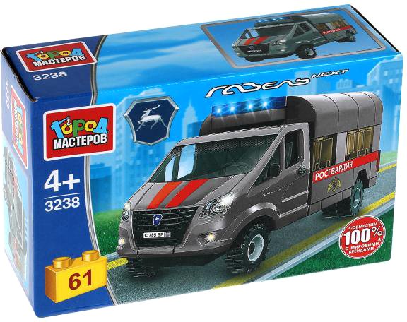 

Конструктор Город мастеров Газель 3238-KK Росгвардия