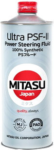 

Трансмиссионное масло Mitasu MJ-511 ULTRA PSF-II 100% Synthetic 1л