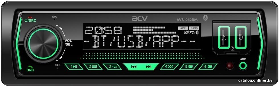 USB-магнитола ACV AVS-942BM