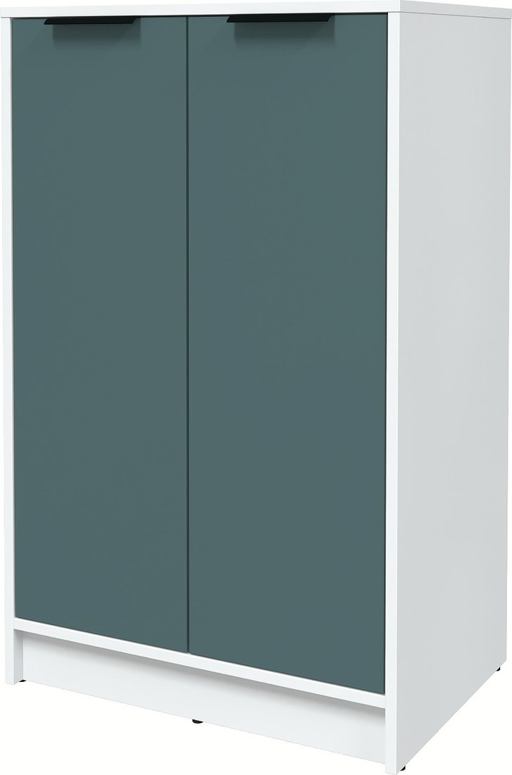 

Тумба Интерлиния Концепт КТ-Т64 Глосс (белый платинум/верде)