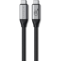 Кабель Satechi USB4 Pro V2 USB Type-C - USB Type-C ST-YU4120K (1.2 м, черный)