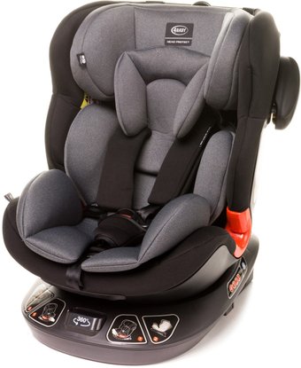 Детское автокресло 4baby Space-Fix (серый)