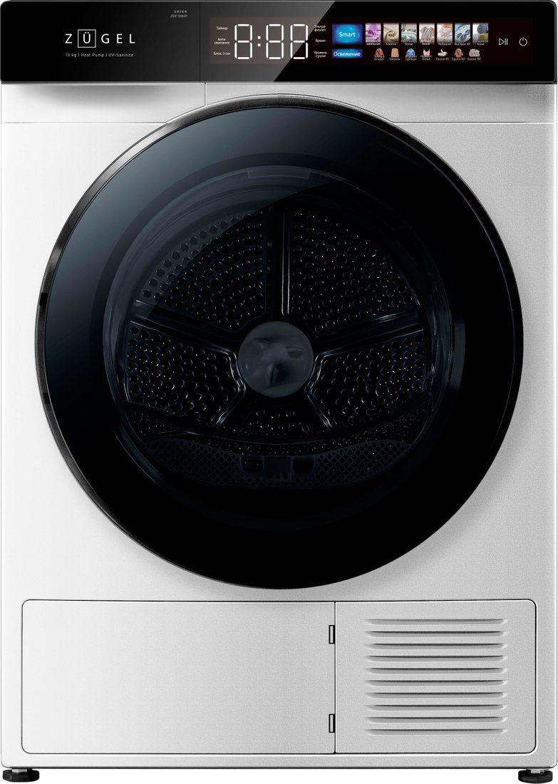 

Сушильная машина ZUGEL ZDF100HP Heat Pump