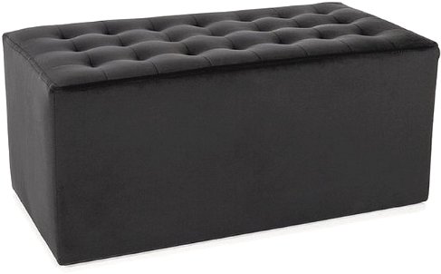 

Пуфик Signal Lori 2 Velvet Bluvel 19 (черный)