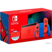 Игровая приставка Nintendo Switch Mario Red & Blue Edition