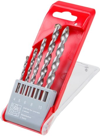 Набор сверл Wortex WDBS4010C10511 (5 предметов)