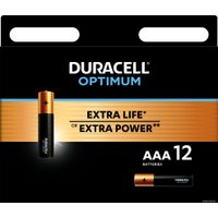 Батарейка DURACELL Optimum AAA 12 шт. LR03/MX2400 12BP