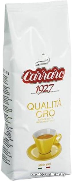 Кофе Carraro Qualita Oro в зернах 500 г