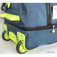 Сумка-тележка TsV 442.20 (синий/салатовый)