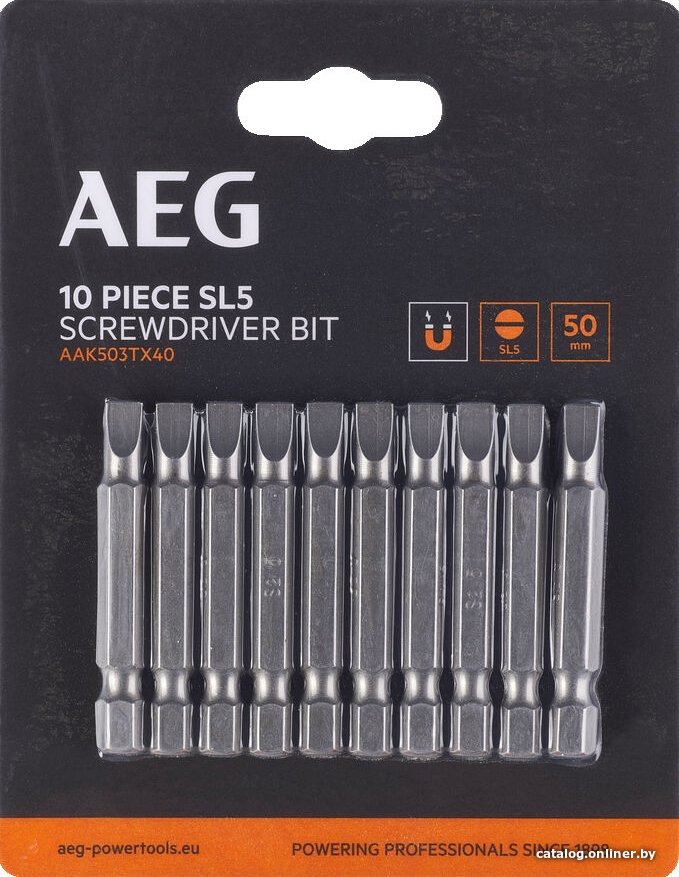 Набор бит AEG Powertools 4932479529 (10 шт)