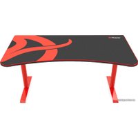 Геймерский стол Arozzi Arena Gaming Desk (черный/красный/красный)