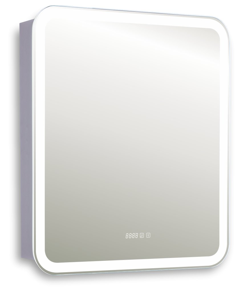 Silver Mirrors Шкаф с зеркалом для ванной Фиджи 70 3.2 LED-00002978 (правый)