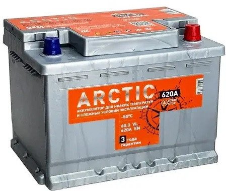 Автомобильный аккумулятор Tubor Arctic R+ (60 А·ч)