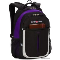 Школьный рюкзак SwissGear SA13852915 (черный/фиолетовый/серебристый)