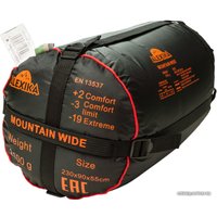 Спальный мешок AlexikA Mountain Wide (левая молния, зеленый)