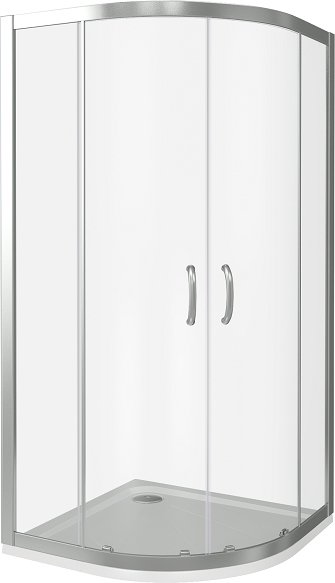 

Душевой уголок Good Door Infinity R 100x100 (прозрачное/хром)