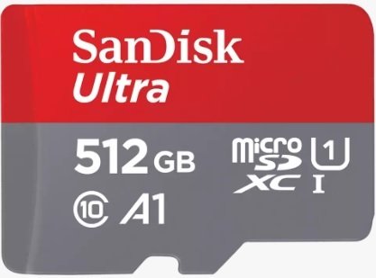 

Карта памяти SanDisk Ultra SDSQUAC-512G-GN6MA microSDXC 512GB