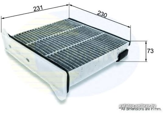 Салонный фильтр Comline EKF349A