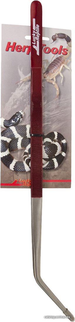 Пинцет для кормления Lucky Reptile изогнутый PA-45