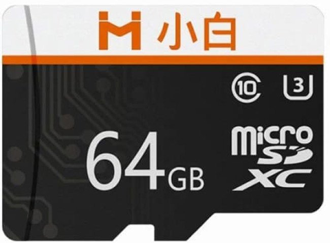 

Карта памяти Imilab Xiaobai Micro Secure Digital Class 10 microSDHC 64GB
