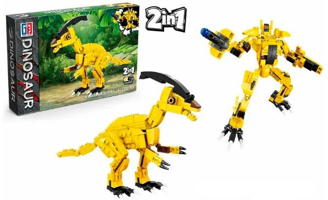 Конструктор Great Friend Parasaurolophus Dinosaur 123-640