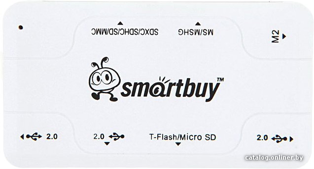Карт-ридер SmartBuy SBRH-750-W