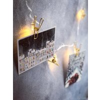 Светодиодная гирлянда Огоньки Прищепки 152 (желтый)