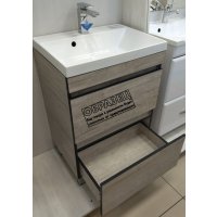  Style Line Тумба под умывальник Берлин 90 2 ящика (подвесная)