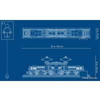 Конструктор LEGO Creator 10277 Крокодил Локомотив