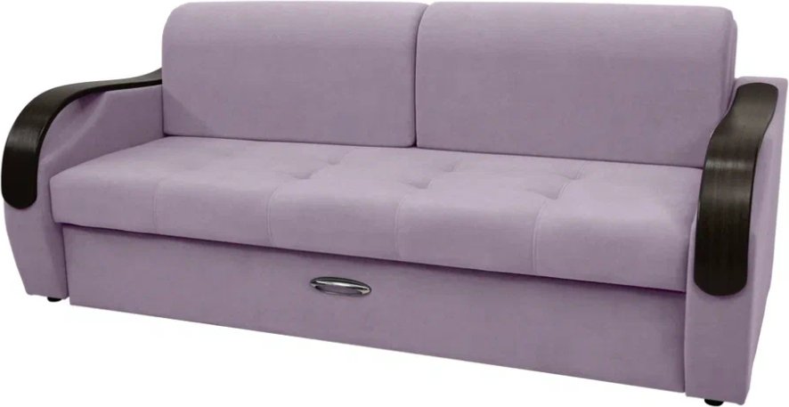 

Диван Сириус Лидер-6 НПБ 225x110 (Eva 13 велюр светло-фиолетовый)