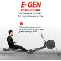 Гребной тренажер Unixfit Air Magnetic Rower-X Black