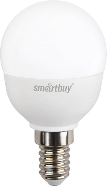 

Светодиодная лампочка SmartBuy P45 E14 7 Вт 3000 К [SBL-P45-07-30K-E14]