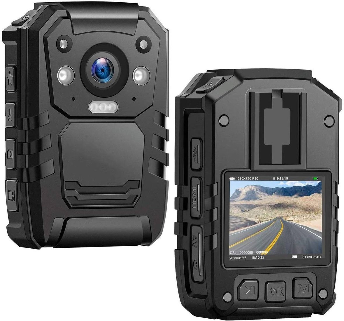 

Экшен-камера BodyDvr D5 64Гб/GPS