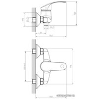 Смеситель Decoroom DR71055 в Бресте