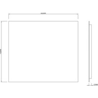  Roxen Зеркало Pure 510175-80AF 80x70